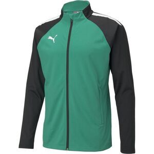 Puma Mens TeamLIGA Tracksuit Top / Green/Black